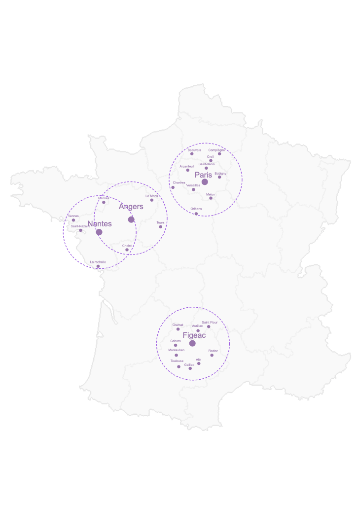 PRESENCE SUR LE TERRITOIRE