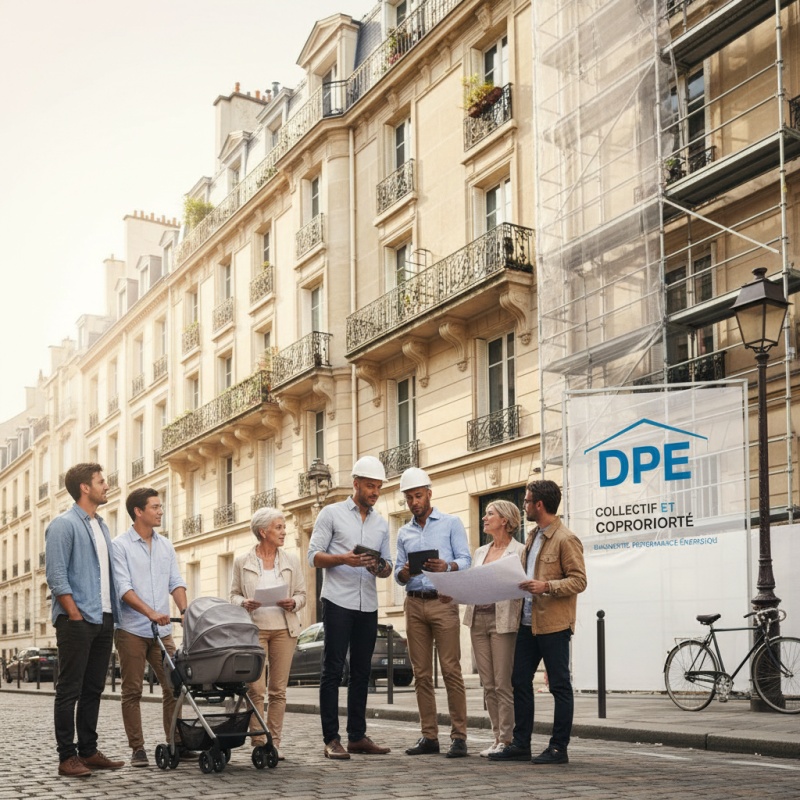 DPE collectif - DPE Collectif et Copropriété : Diagnostic Performance Énergétique
