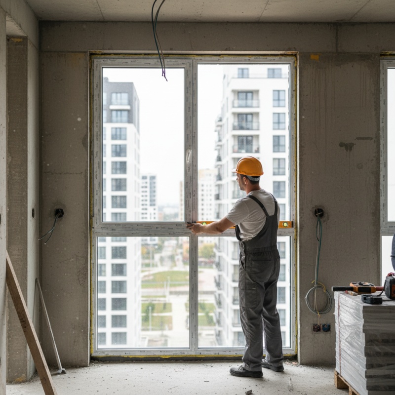 Rénovation énergétique d'un appartement après audit : pose de menuiseries performantes