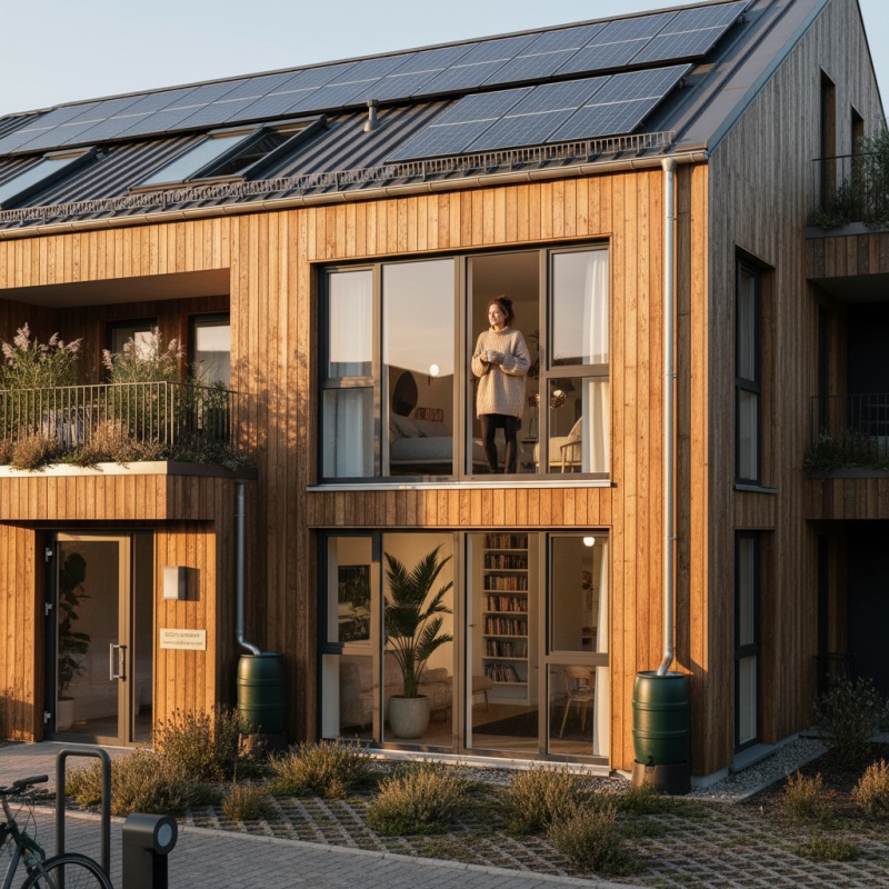 Immeuble en monopropriété rénové énergétiquement, symbole de rentabilité locative