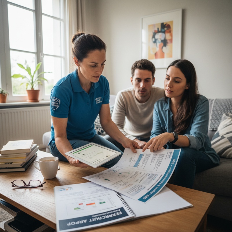 Comparatif entre un rapport d'audit énergétique et un DPE réalisé par un expert RGE.