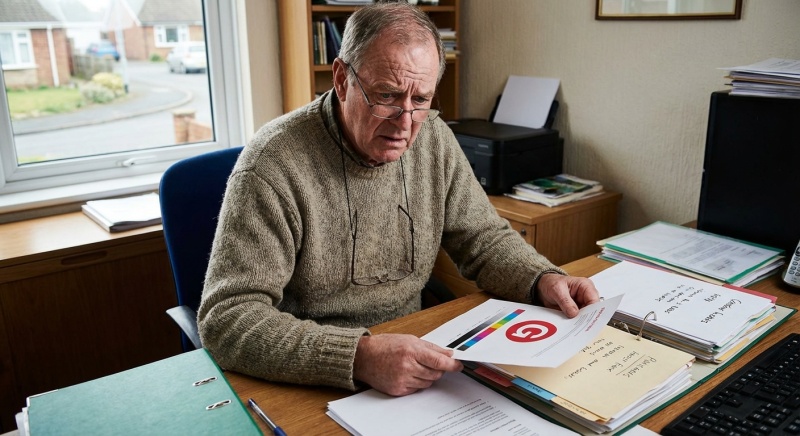 Propriétaire bailleur consultant un diagnostic de performance énergétique DPE classé G